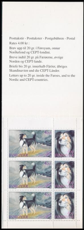 Kutyák bélyegfüzet, Dogs stampbooklet
