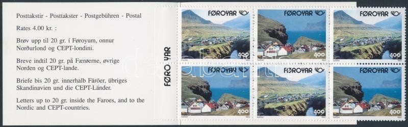 Turizmus bélyegfüzet, Tourist stampbooklet
