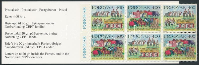 End of Winter stampbooklet, Tél vége bélyegfüzet