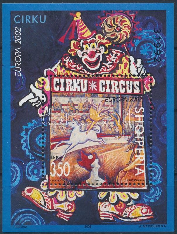 Europa CEPT: Circus block, Europa CEPT: Cirkusz blokk