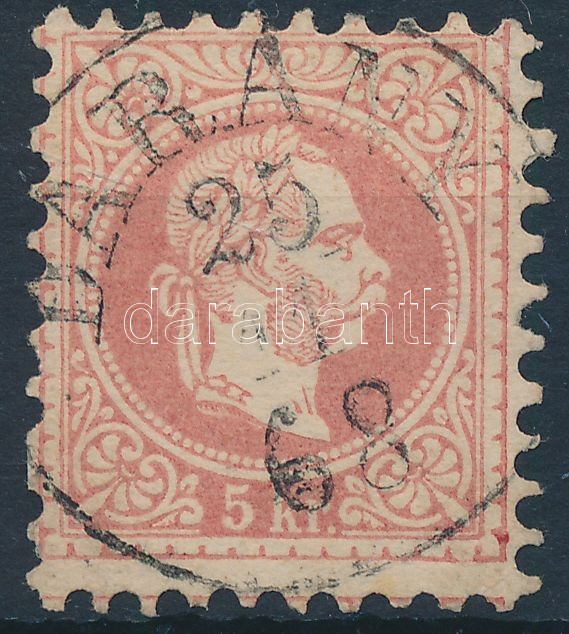 &quot;DARÁ(NY)&quot;, Austria-Hungary classic postmark &quot;DARÁ(NY)&quot;