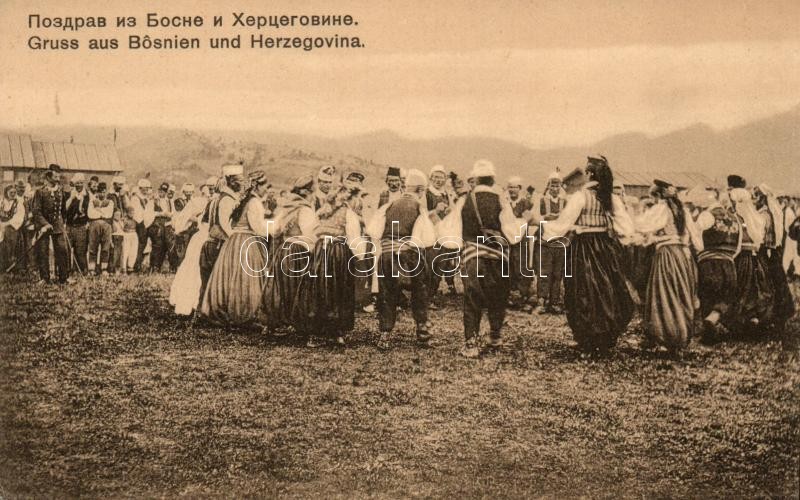 Bosznia-Hercegovinai folklór, néptánc, Bosnian and Herzegovinan folklore, folk dance