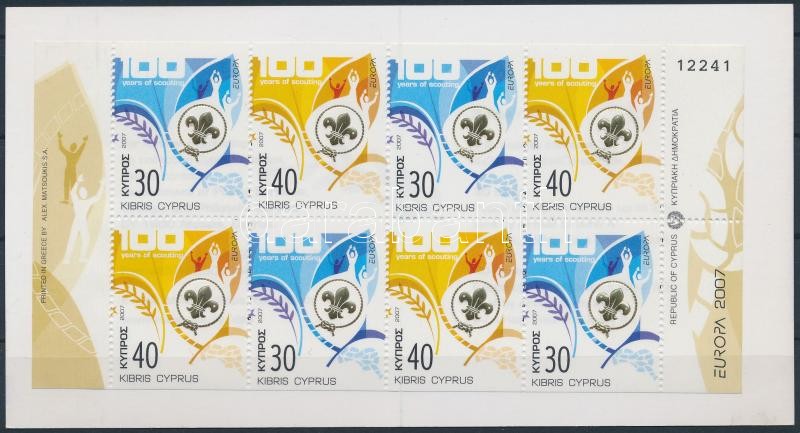 Europa CEPT bélyegfüzet, Europa CEPT stampbooklet