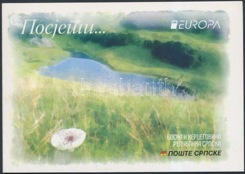 Europa CEPT, Látnivalók bélyegfüzet, Europa CEPT, Attractions stamp-booklet