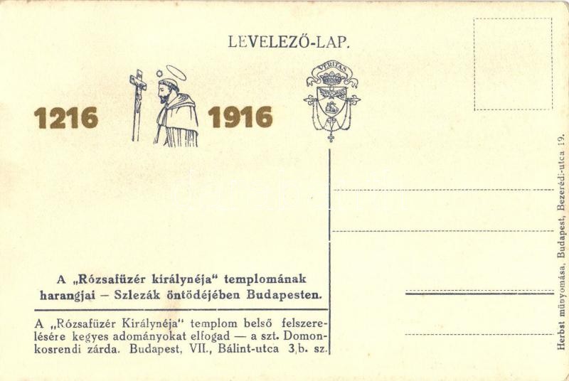 1916 Budapest Xiii Szlezak Harangontode Frangepan Utca A Darabanth Auctions Co Ltd