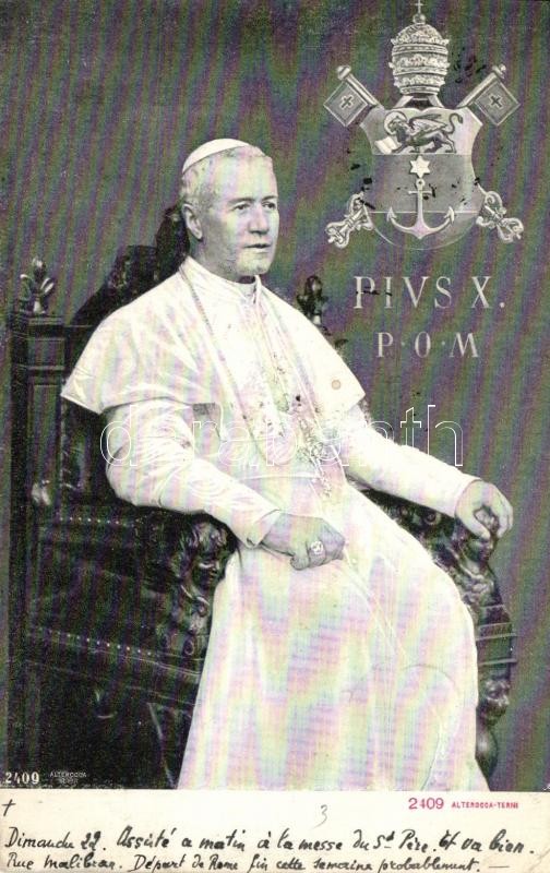 Pius X., X. Piusz pápa