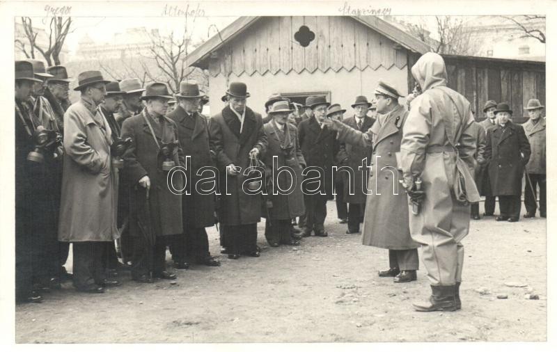1937 Luftschutzkurs / German military air protection course, photo, 1937 Német légvédelmi tanfolyam, fotó
