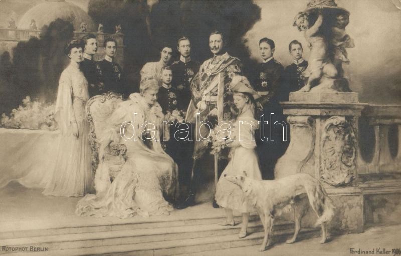 II. Vilmos és a királyi család, Wilhelm II. and the Royal family