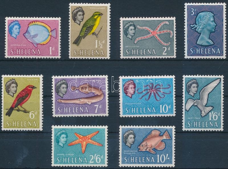 Forgalmi 10 érték, Definitive 10 stamps