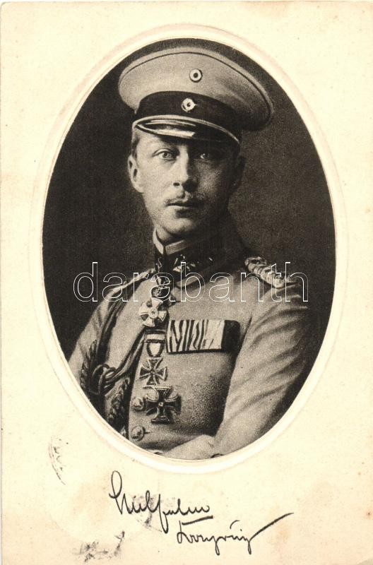 William, German Crown Prince, William, Német koronaherceg