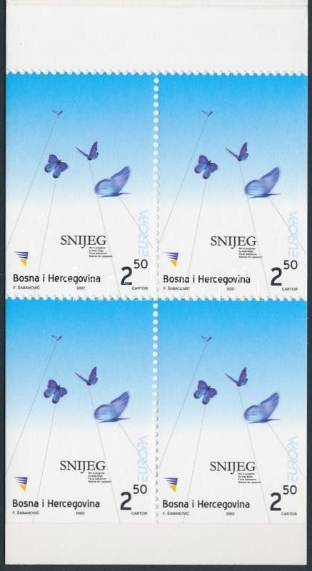 Europa CEPT, Poster Art stamp booklet, Europa CEPT, Plakátművészet bélyegfüzet