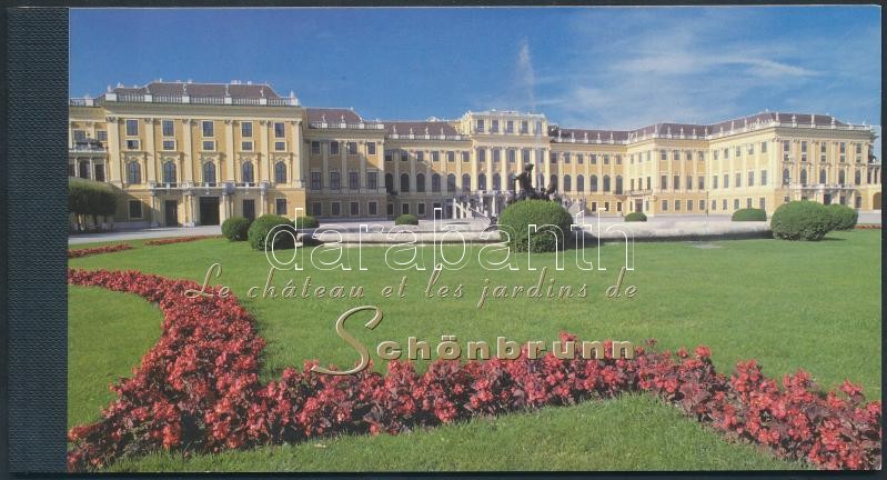 UNESCO World Heritage, Schoenbrunn castle set, UNESCO Világörökség, Schönbrunn kastély bélyegfüzet