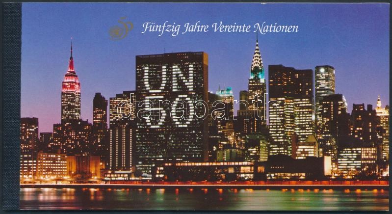 50 éves az ENSZ bélyegfüzet, 50th anniversary of UNO stamp-booklet