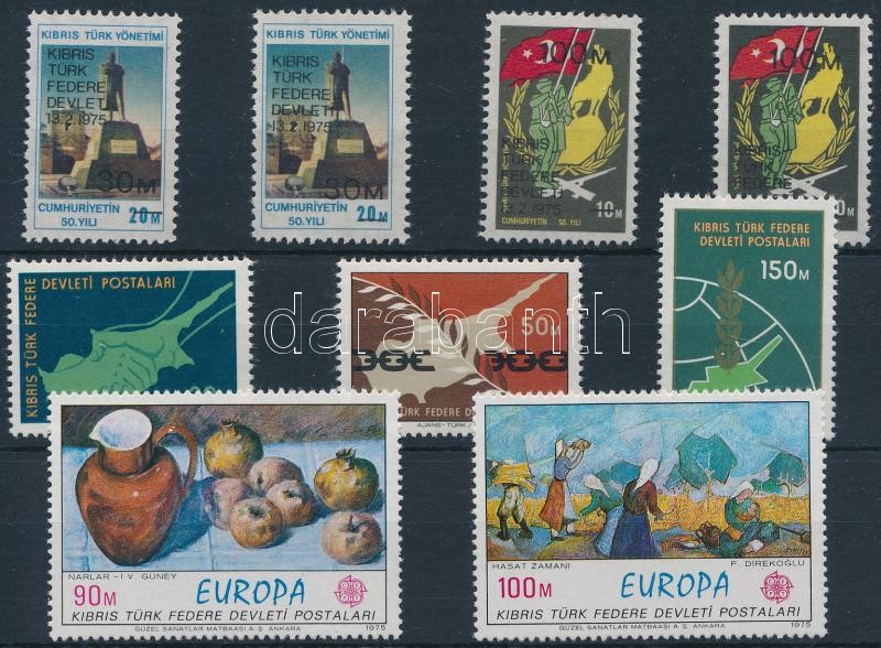 9 db bélyeg, 9 stamps
