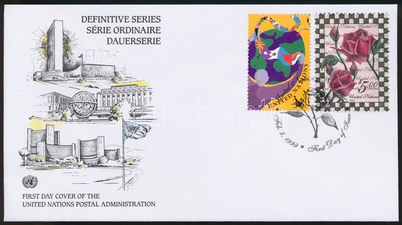 Forgalmi sor FDC, Definitive set on FDC