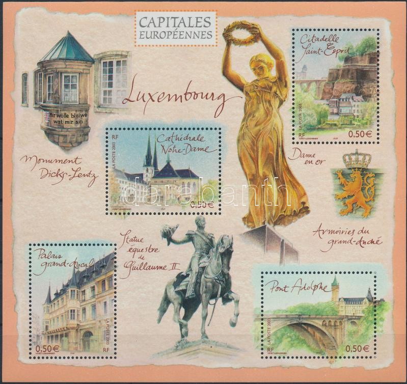 Europe's capitals, Luxembourg block, Európa fővárosai, Luxemburg blokk