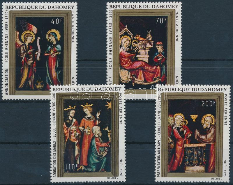 Karácsony; Festmény sor, Christmas; painting set