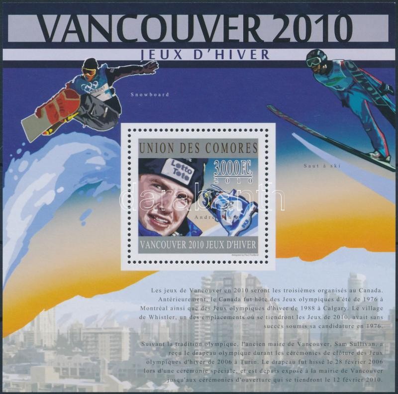 Winter Olympics Vancouver block, Téli olimpia, Vancouver blokk