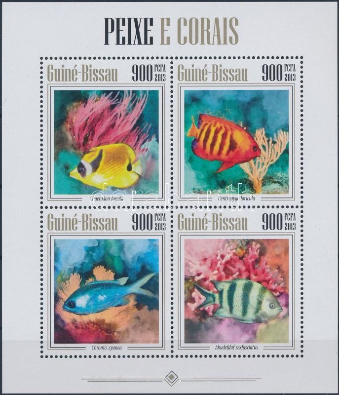 Fishes mini sheet, Halak kisív