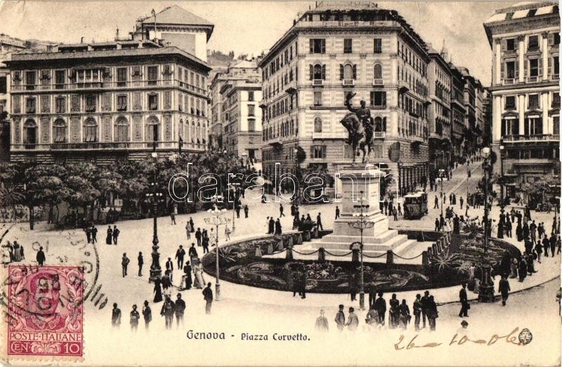 Genova, Piazza Corvetto / squaretram