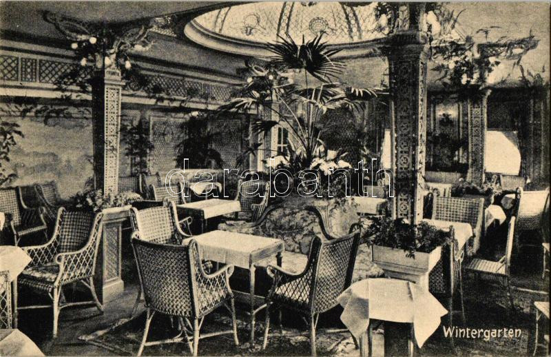 Wintergarten, Winter garden, ship interior