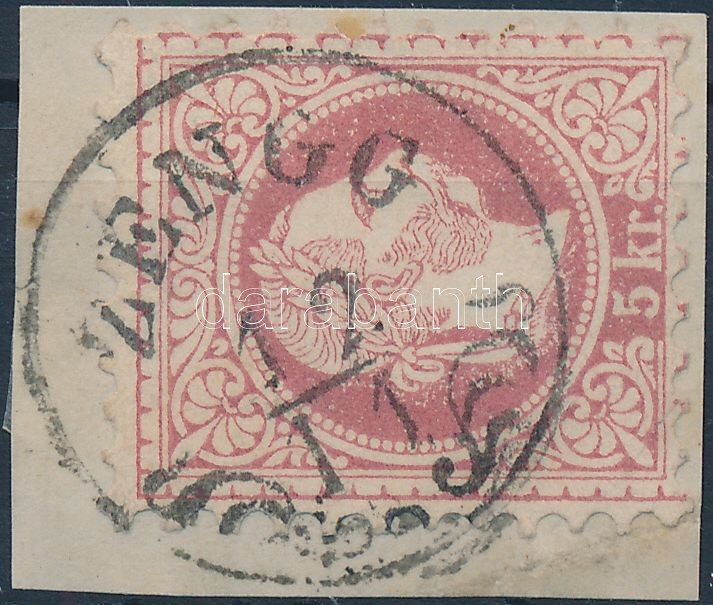 Austria-Hungary-Croatia postmark &quot;ZENGG&quot;, &quot;ZENGG&quot;