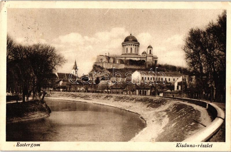 Esztergom, Kisduna részlet, Bazilika