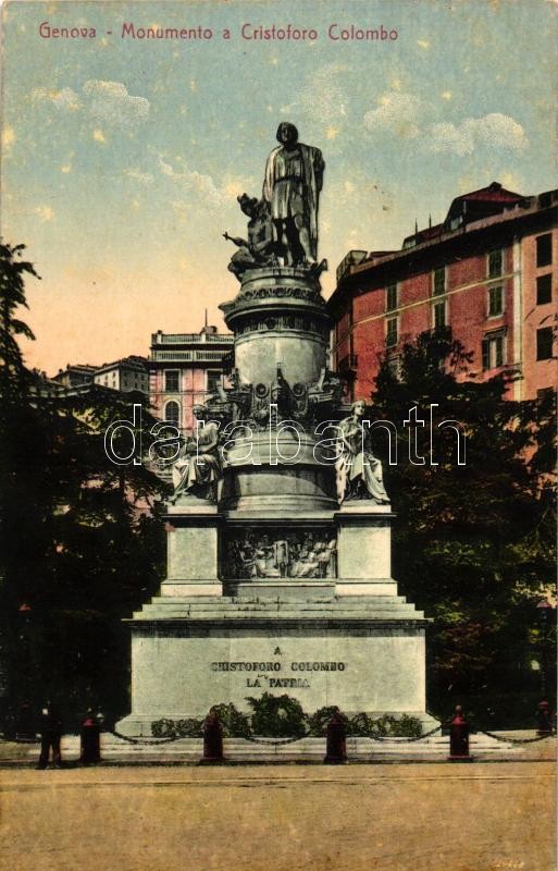 Genova, 'Monumento a Cristoforo Colombo' / statue of Christopher Colombus