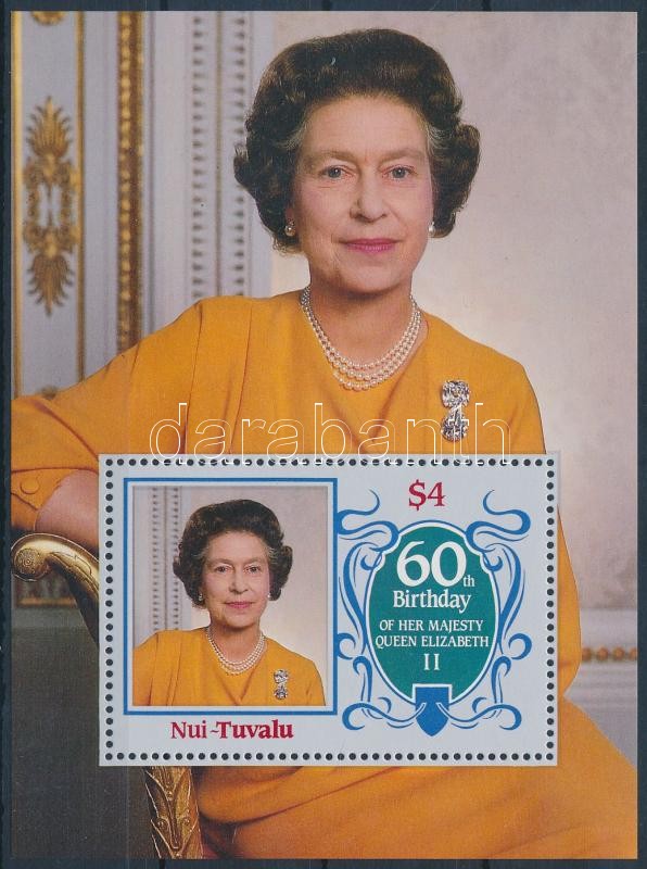 Queen Elizabeth II's birthday block, II. Erzsébet királynő születésnapja blokk