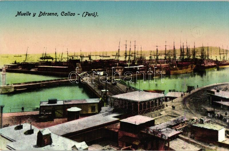 Callao, Muelle y Darsena / port, ships
