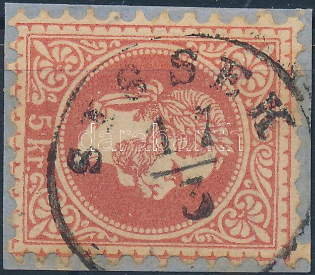 Austria-Hungary-Croatia postmark &quot;SISSEK&quot;, &quot;SISSEK&quot;