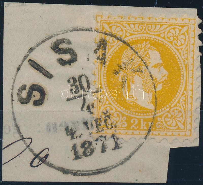Austria-Hungary-Croatia postmark &quot;SISAK / VEC&quot;, &quot;SISAK / VEC&quot;