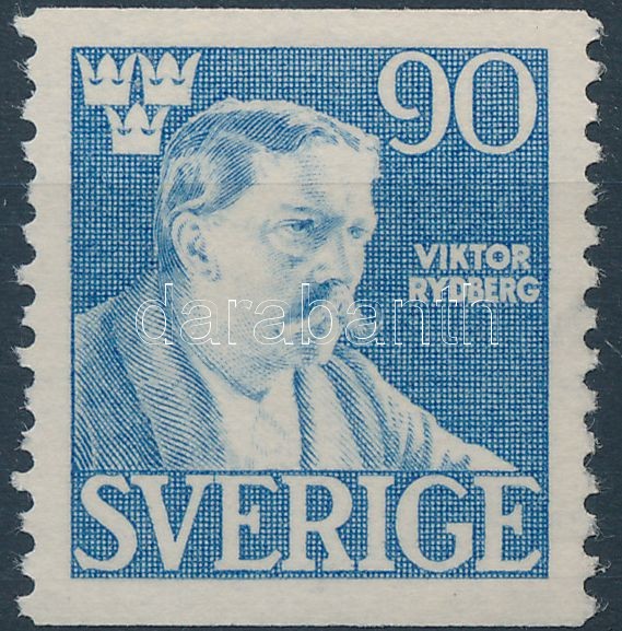 Viktor Rydberg halála záróérték, Viktor Rydberg's death closing stamp