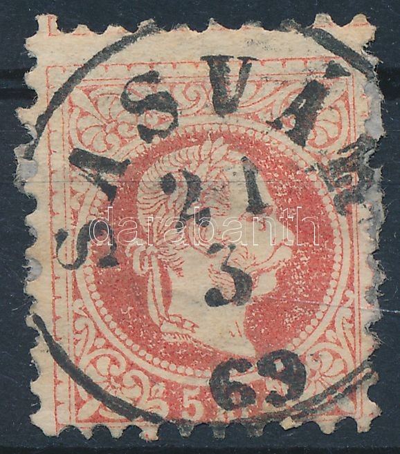 Austria-Hungary-Slovakia postmark &quot;SASVÁR&quot;, &quot;SASVÁR&quot;