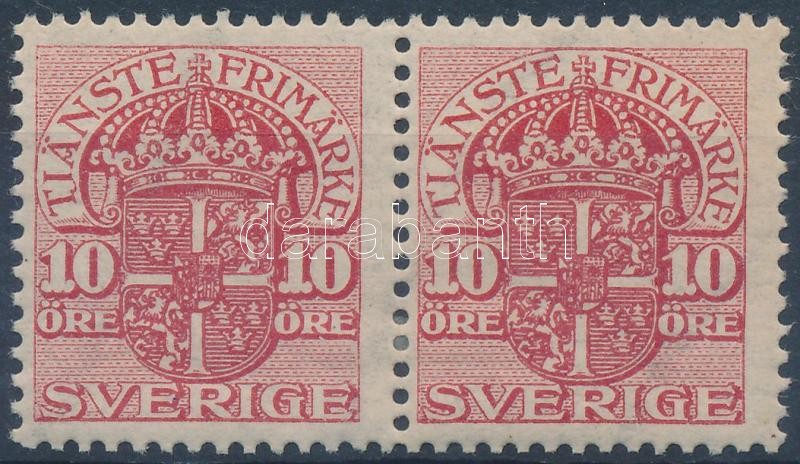 Official stamp pair, Hivatalos bélyeg párban