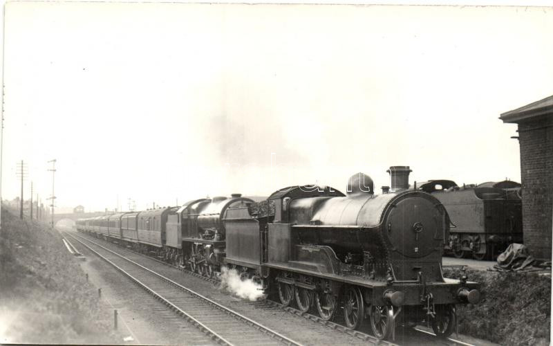 LNWR Prince of Wales Class 4-6-0 locomotive, photo, LNWR Prince of Wales Class 4-6-0 brit gőzmozdony, fotó