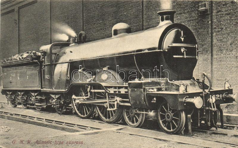 GNR Class C1, Atlantic type 4-4-2 locomotive, GNR Class C1, Atlantic type 4-4-2 brit gőzmozdony