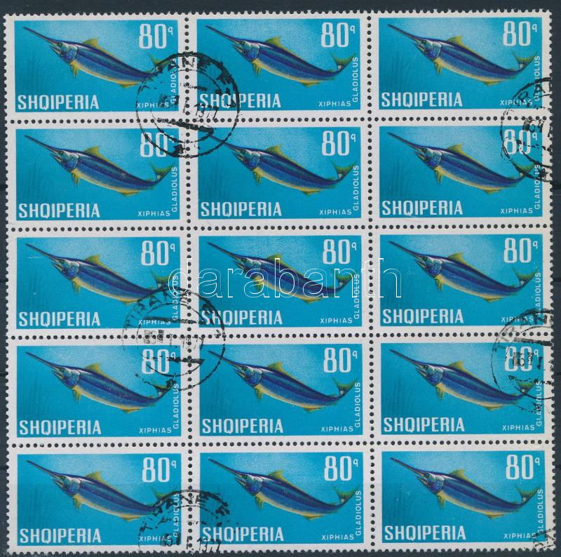 Hal 15-ös tömb, Fishes block of 15