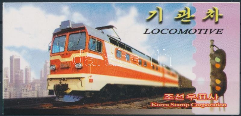 Locomotives stamp booklet, Mozdonyok bélyegfüzet