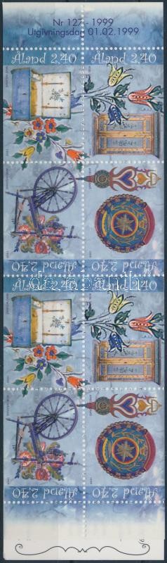 Bútorfestés bélyegfüzet, Furniture Painting stamp booklet