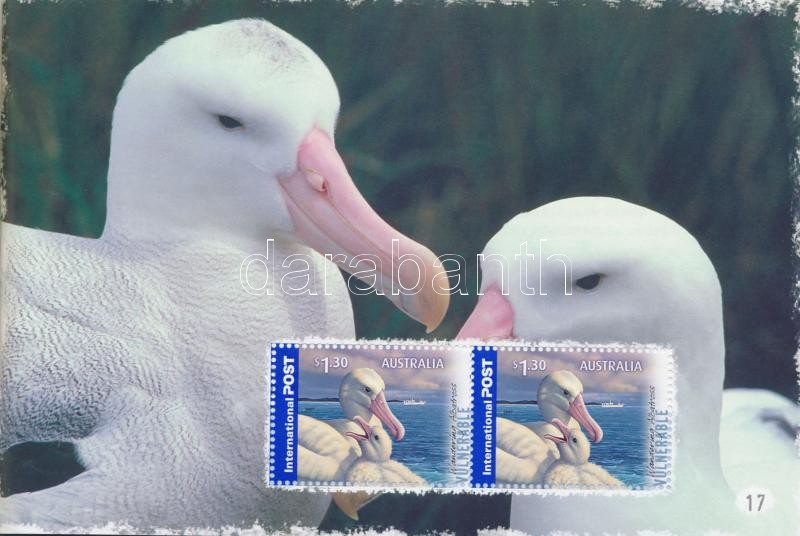 Animals stamp booklet, Állatok bélyegfüzet