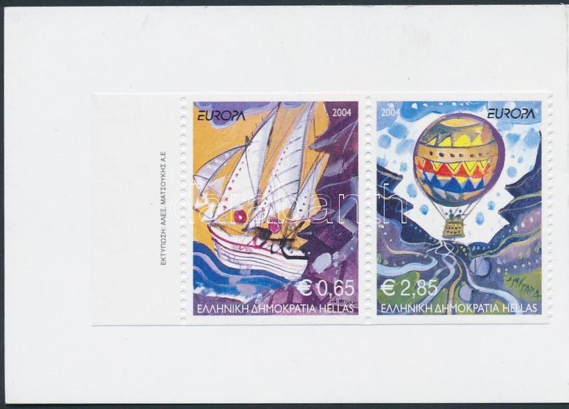Europa CEPT: Entertainment stamp booklet, Europa CEPT: Kikapcsolódás  bélyegfüzet