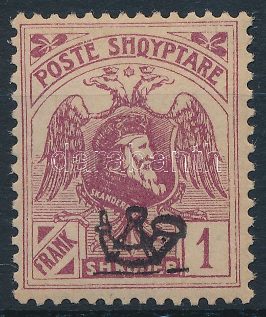 Forgalmi felülnyomott, Definitive overprinted stamp