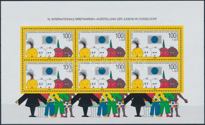 International Youth Stamp Exhibition block, Nemzetközi ifjúsági bélyegkiállítás blokk