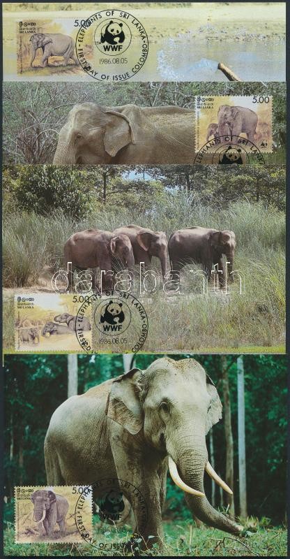 WWF Elephant set CM, WWF elefánt sor CM