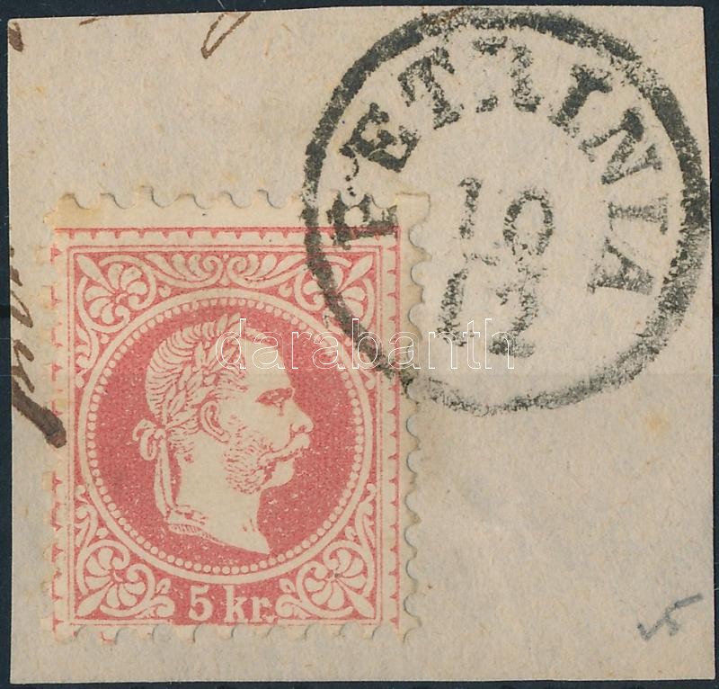 Austria-Hungary-Croatia postmark &quot;PETRINIA&quot;, &quot;PETRINIA&quot;