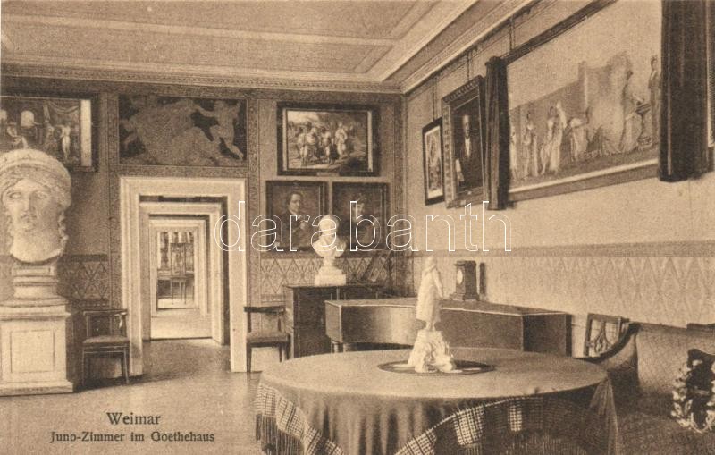 Weimar, Juno-Zimmer im Goethehaus / Juno room in Goethe's House, interior