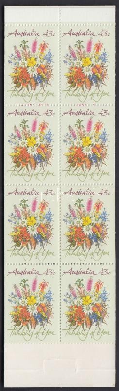 Üdvözlőbélyeg bélyegfüzet, Greeting Stamp stamp-booklet