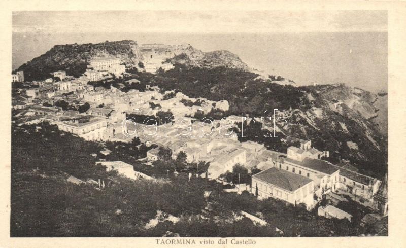 Taormina, visto dal Castello / view of the town