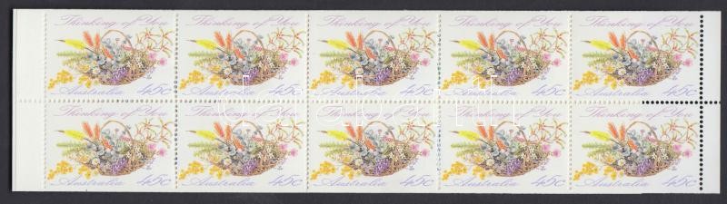 Greeting Stamp stamp-booklet, Üdvözlőbélyeg bélyegfüzet